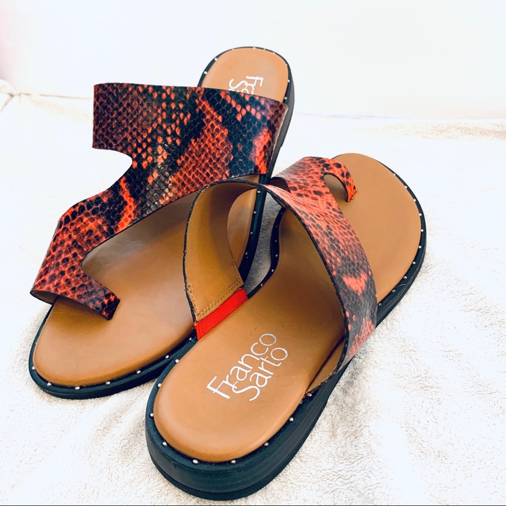 Franko Sarto Ginny Toe Ring Slide Sandal